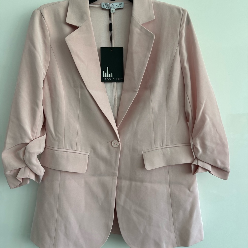 Women's Light Pink Blazer
